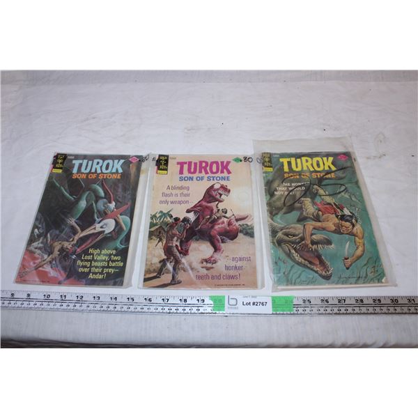 Gold Key Turok Comics (3)