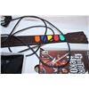 Image 2 : Playstation 2 Guitar Hero game and Guitar