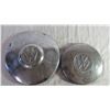 Image 2 : (2) Volkswagen hubcaps