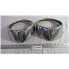 Image 3 : (2) headlight rings