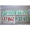 Image 2 : Various Saskatchewan License Plates (11)