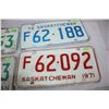 Image 3 : Various Saskatchewan License Plates (11)