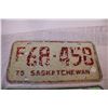Image 4 : Various Saskatchewan License Plates (8)