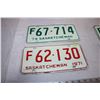 Image 2 : 1971,1974 Saskatchewan License Plates (4)