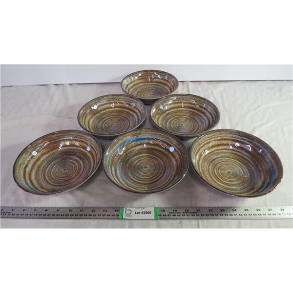 (6) Melamine bowls