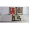 Image 1 : (3) Framed Vintage Advertisements
