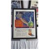 Image 2 : (5) Framed Vintage Advertisements