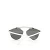 Image 4 : Christian Dior So Real S Aviator Sunglasses Studded Acetate and Metal Silver