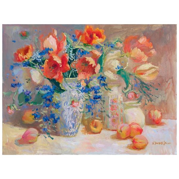 Tulips and Peaches by Kaiser, S. Burkett