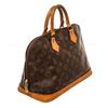 Image 2 : Louis Vuitton Brown Alma MM Satchel Bag