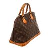 Image 3 : Louis Vuitton Brown Alma MM Satchel Bag