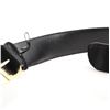 Image 4 : Gucci Abstract G Buckle Belt Pony Hair Wide Black