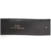 Image 5 : Gucci Abstract G Buckle Belt Pony Hair Wide Black