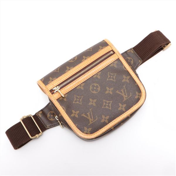 Louis Vuitton Brown Monogran Canvas Leather Bosphore Waist Bag