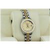 Image 5 : Rolex Datejust Ladies 26 Champagne VS Diamond 2 ctw Yellow Gold Bezel Box And Bo