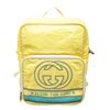 Image 1 : Gucci Yellow Nylon Canvas 80 Patch Backpack Bag