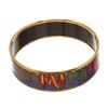 Image 6 : Hermes Multicolor Enamel Bangle