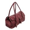 Image 2 : Fendi Wine Red Leather Selleria Shoulder Bag
