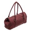 Image 3 : Fendi Wine Red Leather Selleria Shoulder Bag