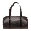 Image 1 : Louis Vuitton Black Epi Leather Soufflot Shoulder Bag