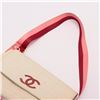Image 5 : Chanel White Red Quilted Lambskin Leather East West Chocolate Bar Shoulder Bag