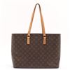 Image 2 : Louis Vuitton Brown Monogram Canvas Leather Luco Tote Bag