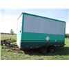 Image 6 : 15 foot storage trailer - 4 foot receiver hitch - poor tires