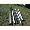 Image 1 : mixed lot of plastic pipe - 2" - 4" size, 5ft - 17ft lengths