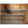 Image 3 : Wood storage bolt bin - 8ft x 12" - 49" Tall