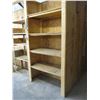 Image 5 : (2) Storage Shelves + Table - 8ft tall (table 48"x24")