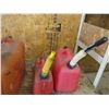 Image 3 : (5) gas cans