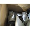 Image 5 : Box of cold air register pieces, elbows, tin