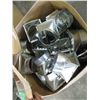Image 2 : 2X THE BID - boxes of ductwork tin pieces