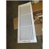 Image 2 : (8) metal vent grills - 25.5" x 10"