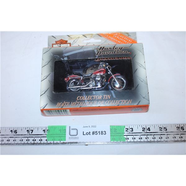 Harley-Davidson Playing Cards with collectible tin