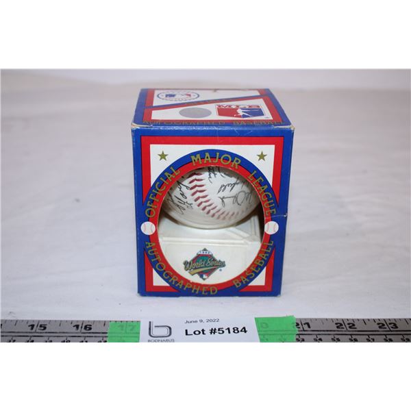 MLB Autographed Baseball