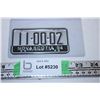 Image 1 : 1954 NovaScotia Mini License Plate