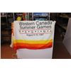 Image 1 : Western Canada Summer games Flag 32X74