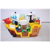 Image 2 : Fisher Price Little people Pirate Boat