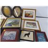 Image 2 : Assorted vintage picture frames