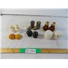 Image 1 : (6) pairs of salt and pepper shakers