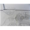 Image 2 : Crystal glass pieces cups and platter