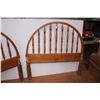 Image 2 : *Vintage Wood Bed Frame 46X48