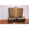 *3 Vintage Suitcases