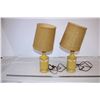 2 Vintage Lamps (both working) 20”T