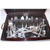 Image 2 : Pacific Silver Cloth silverware in wood case