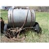 Image 4 : Sprayer tank water 38" round 49" long - on rubber