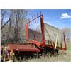 Image 3 : New Holland bale wagon 1033 Stackliner 105 bale capacity - SN 6952 Model 1033