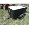 Image 2 : 30x60 - 2-wheel trailer with box 25" storage