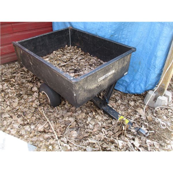 Craftsman 2-wheel trailer with dump 42" 3x3